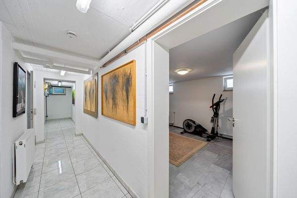 Flur im Untergeschoß