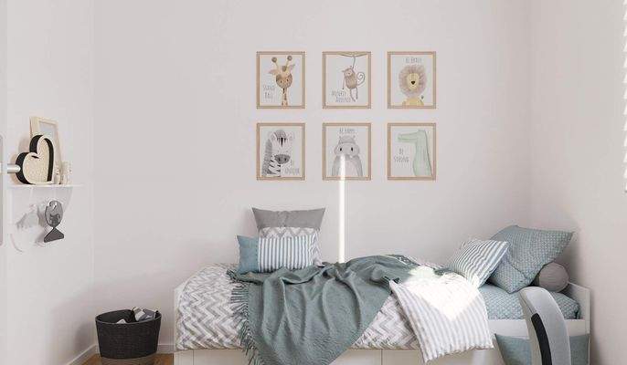 Ein Kinderzimmer zum wohlfühlen