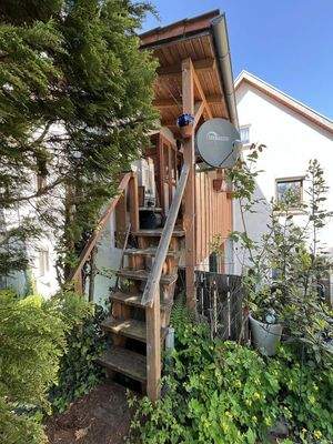 Verandaabgang Garten