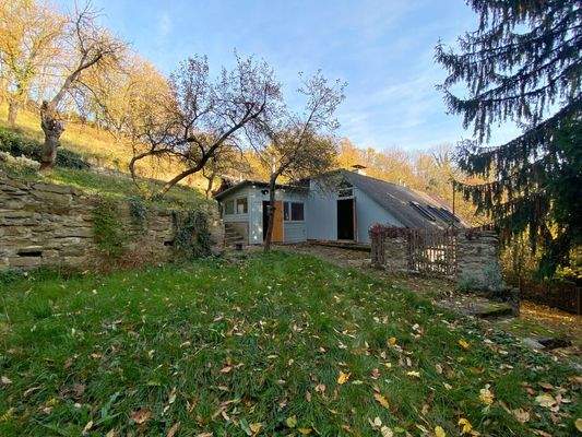 Außenansicht des Wohnhauses