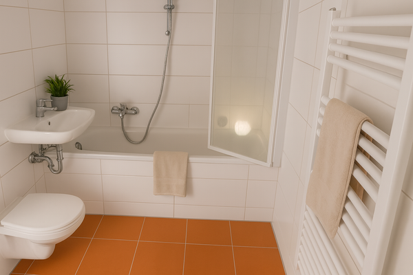 Badezimmer - Visualisierung (Beispiel)
