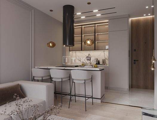 Sea View Apartments in a New Project in Mersin Ayaş