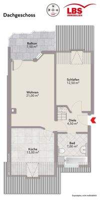 Grundriss Dachgeschoss