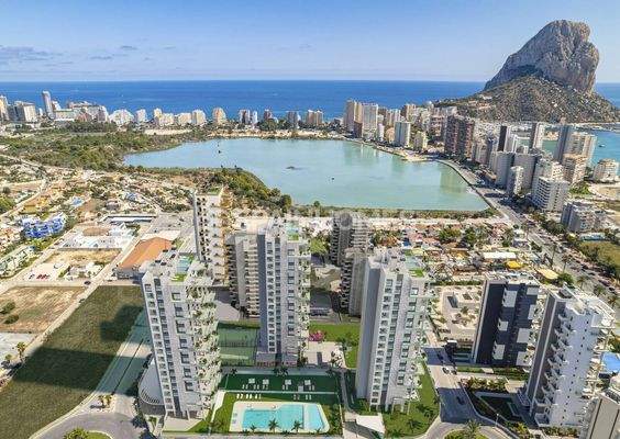 Stunning Sea View Flats with Pool in Calpe Alicante