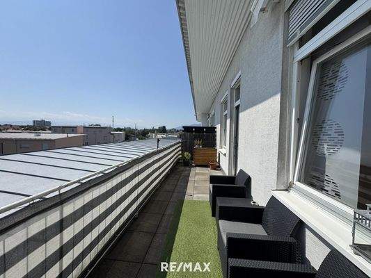 Aussicht von Terrasse