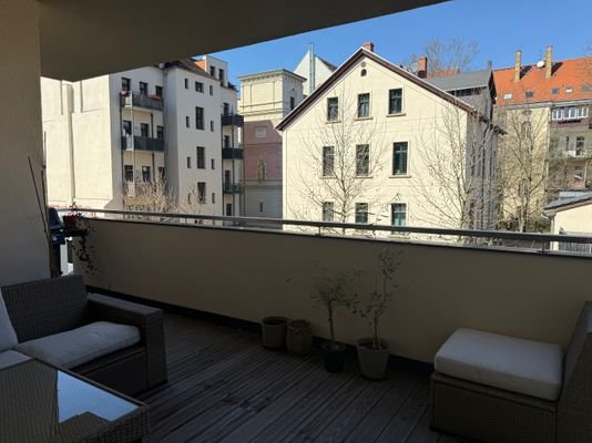 Balkon zum Innenhof