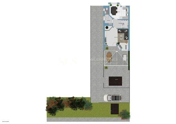 Außenbereich - Skizze