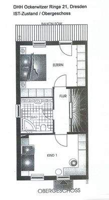Grundriss Obergeschoss