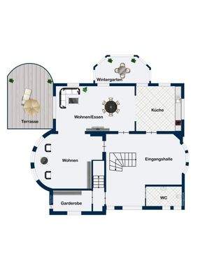 Grundriss Erdgeschoss