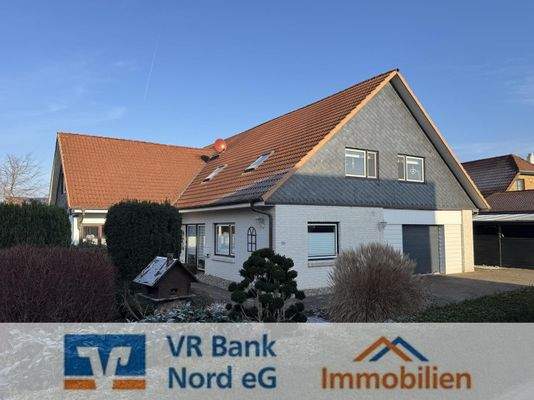 Frontansicht des Hauses