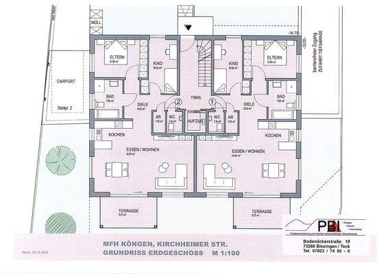 Grundriss Erdgeschoss