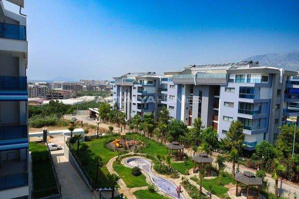 Sea and City View Flats in Alanya Kargıcak