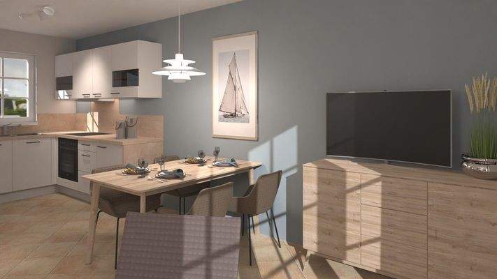 Beispiel Küche:Wohn- Essbereich