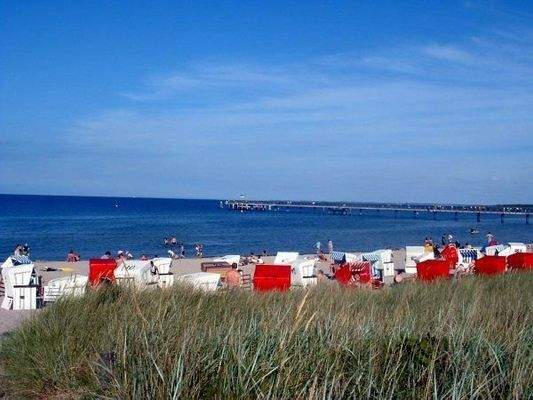 am Strand....