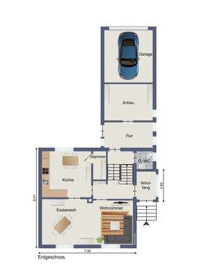 Grundriss Erdgeschoss