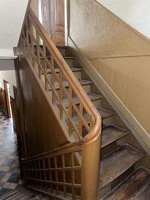 Originale Holztreppe
