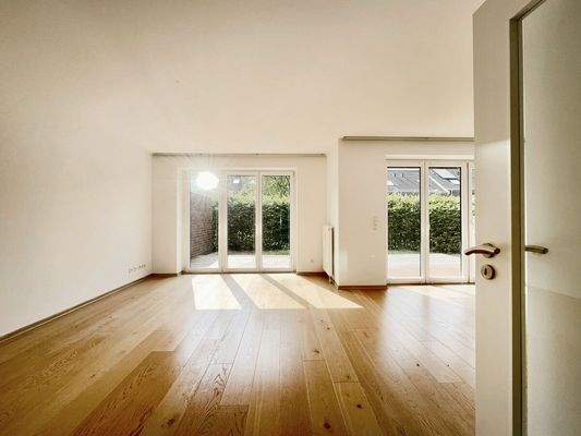 Eintritt in den Wohn-Essbereich