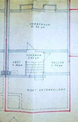 Grundriss Kellergeschoss