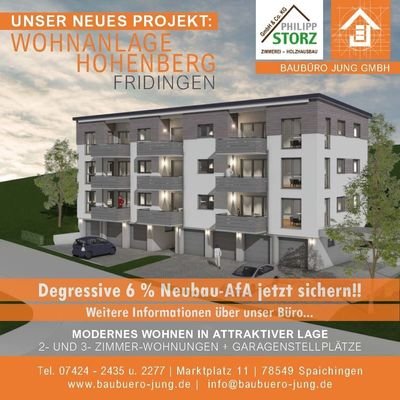 Neubau-Wohnanlage in Fridingen