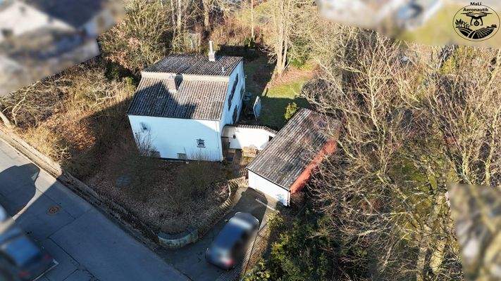 Ansicht Haus und Grundstück