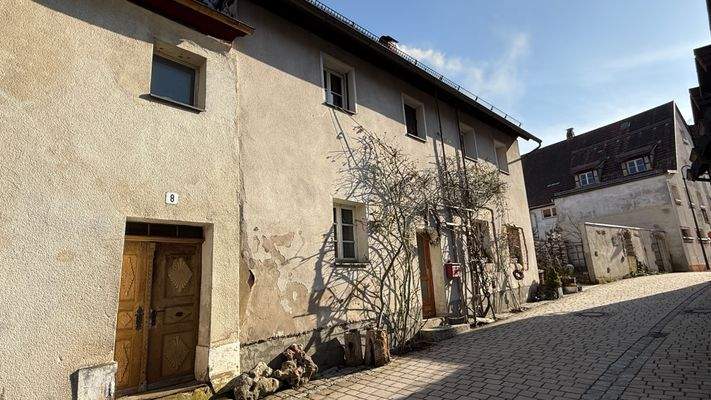 Eingangstüren Haupthaus und Anbau