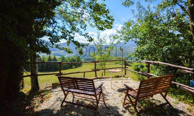 Charmantes Anwesen mit Panoramablick in den Marken
