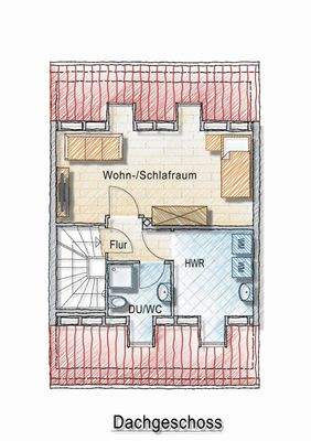 Grundriss Dachgeschoss