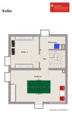 Grundriss Keller