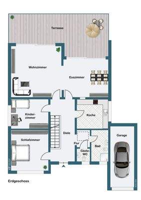 Grundriss Erdgeschoss