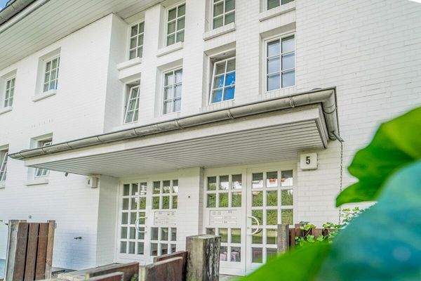 Der gepflegte Hauseingang