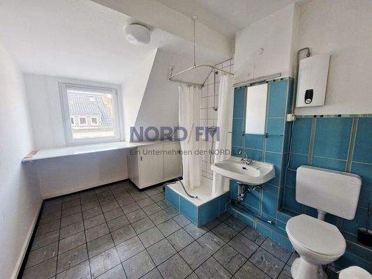 Duschbad im Dachgeschoss