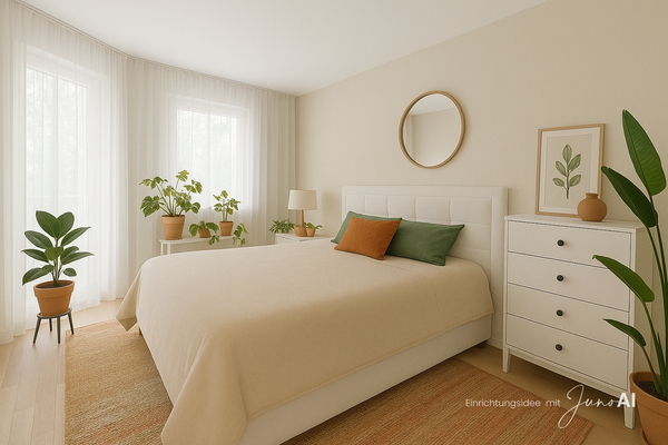 AI Staging Schlafzimmer