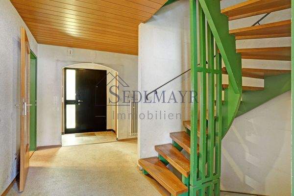 Ansicht EG Eingangsbereich und Flur