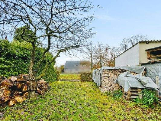 Blick in den Pachtgarten