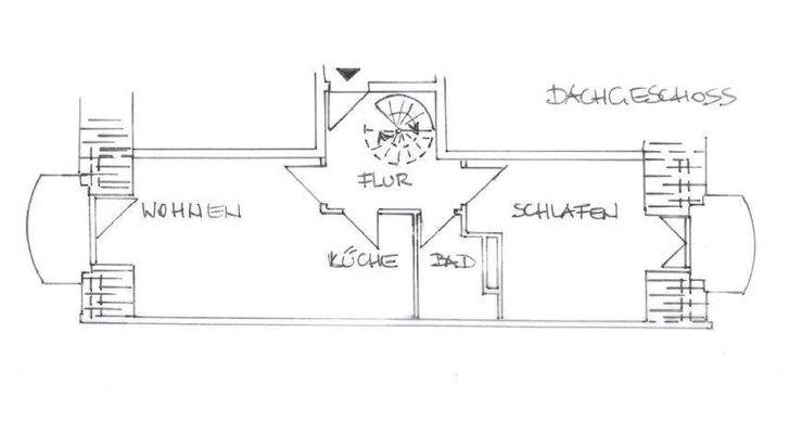 Grundriss Dachgeschoss 1