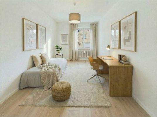 Gäste- Bürozimmer Einrichtungsvorschlag