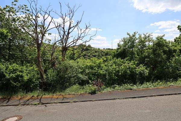 Grundstück von oben