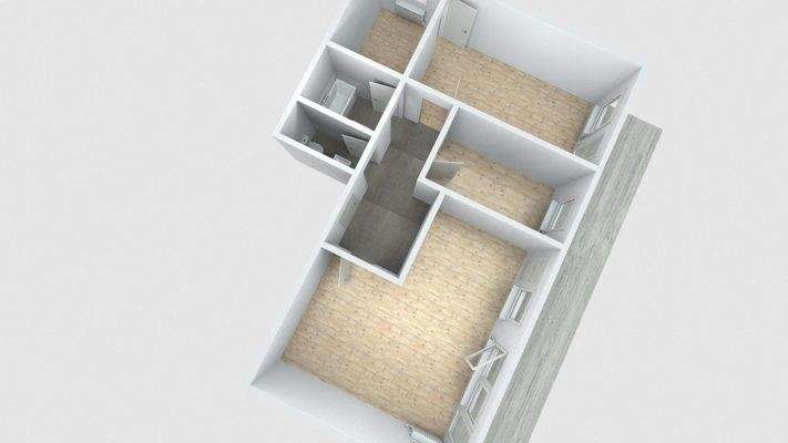 Illustration unmöbliert