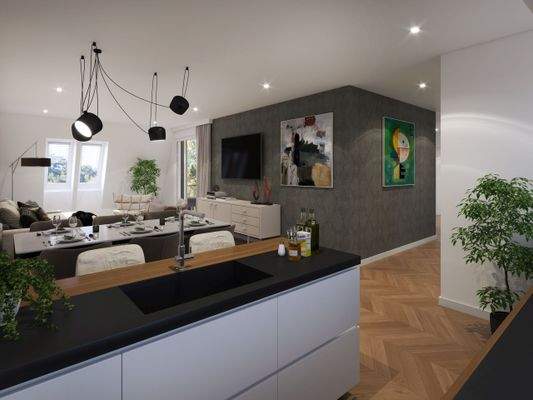 Visualisierung Wohnbereich