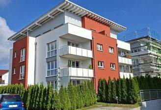 Blick auf den Balkon