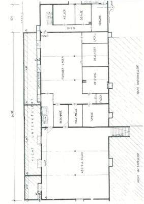Grundriss Untergeschoss