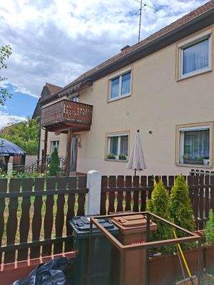 Vorderansicht Garten