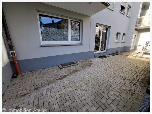 Hintere Außenfassade