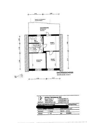 Grundriss Obergeschoss