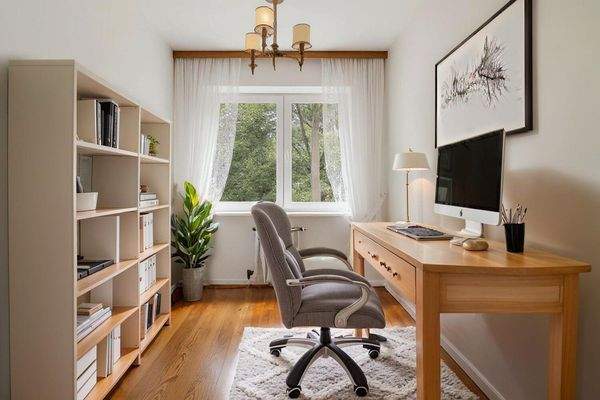 Visualisierung Arbeitszimmer