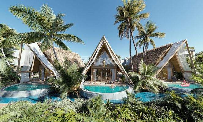 Homes in a Well-Equipped Complex Near Sea in Tatlısu Gazimağusa