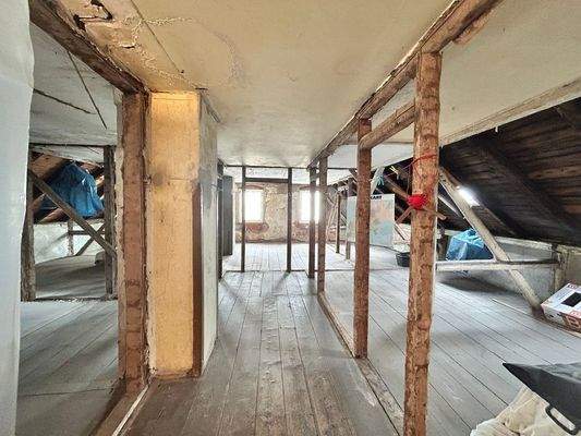 nicht ausgebautes Dachgeschoss