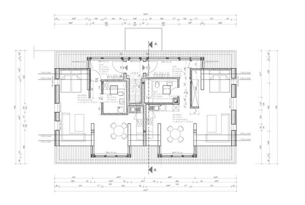 Grundriss ausgebautes Dachgeschoss