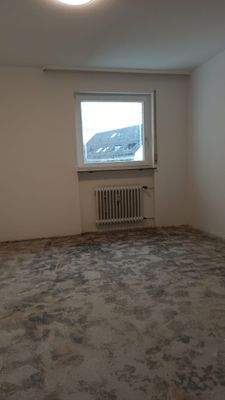 Schlafzimmer ohne Fußboden