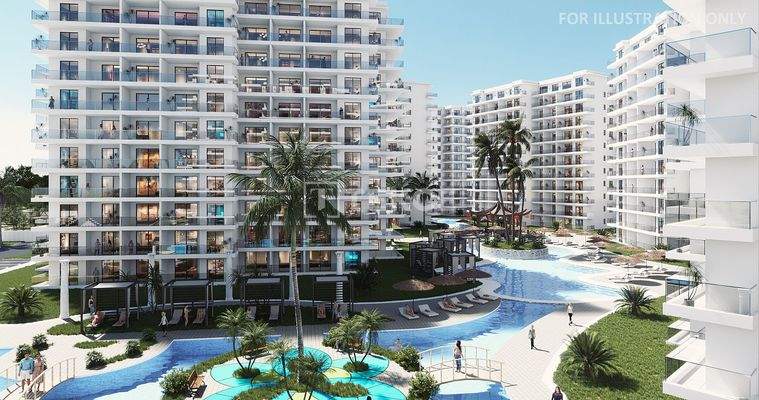 Chic Apartments in a Complex in İskele Long Beach